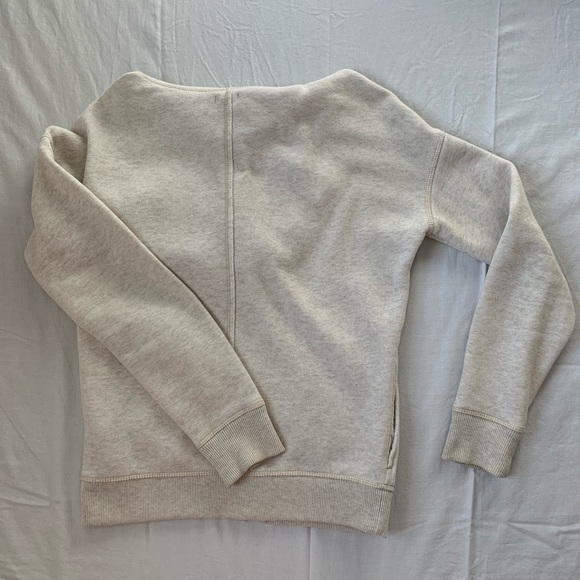 Aerie Cream Zip Hoodie - Picture 3 of 3